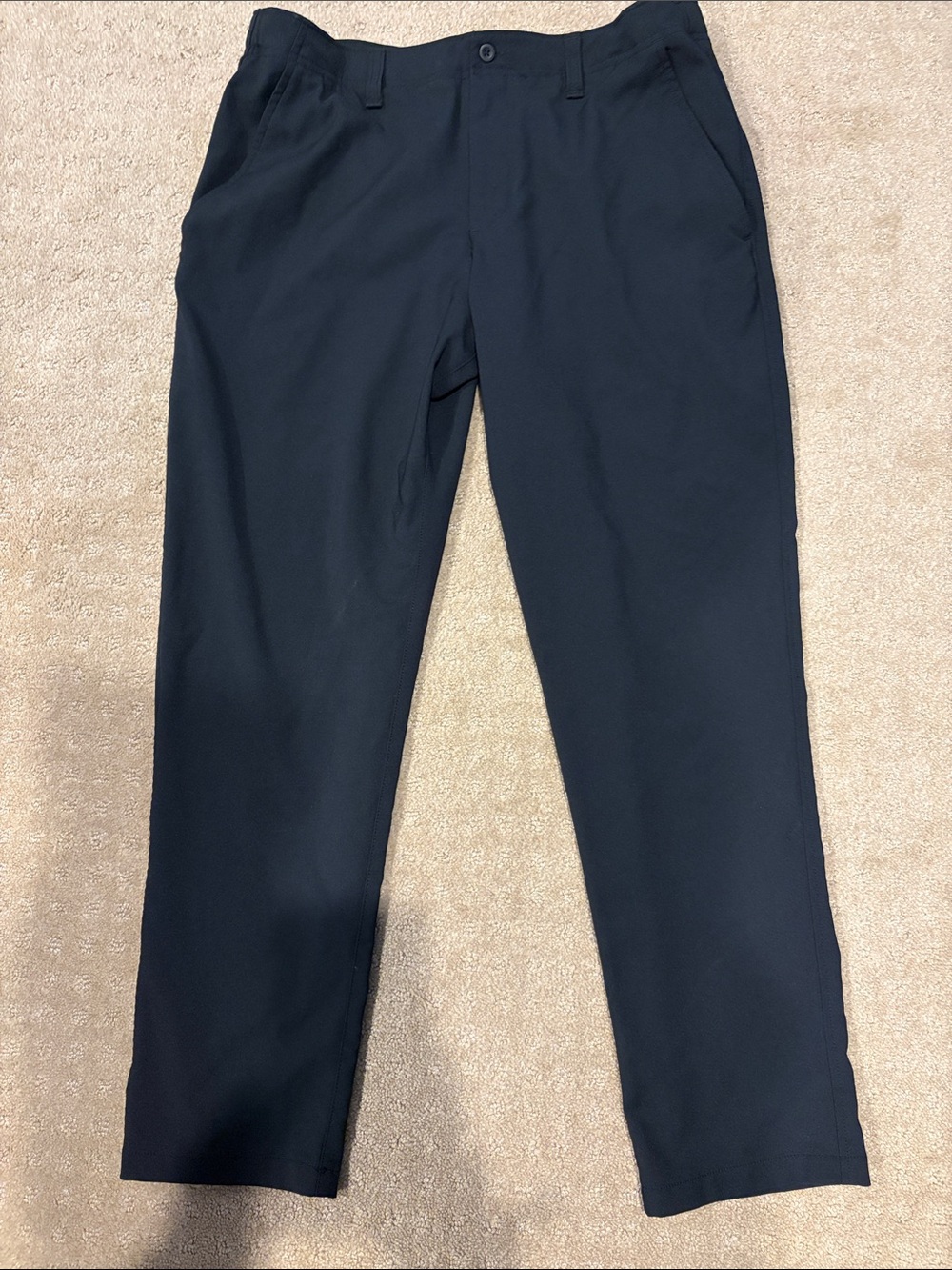 Under Armour Boys Black Golf Pants - Classic Straight